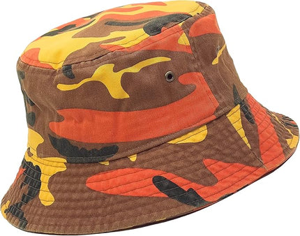 Utmost Bucket Hat 100% Cotton & Denim Lightweight Packable Outdoor Summer Beach Fishing Sun Hat