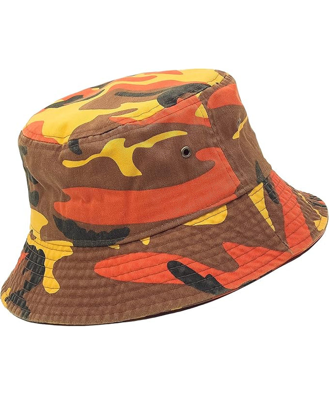 Utmost Bucket Hat 100% Cotton & Denim Lightweight Packable Outdoor Summer Beach Fishing Sun Hat