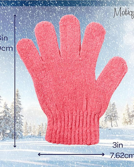 Motique Accessories Chenille Gloves Women Winter Magic Warm Gloves