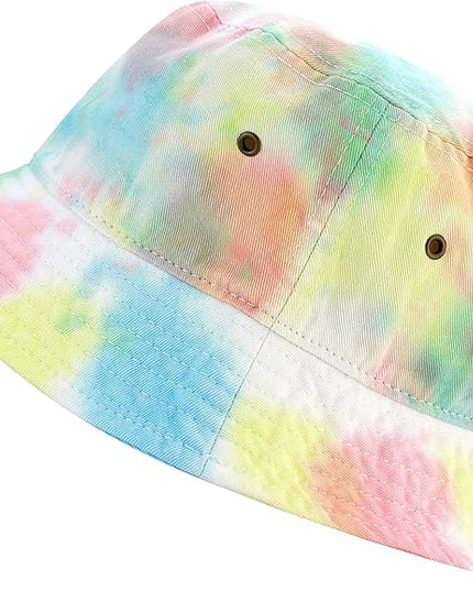 The Hat Depot Bucket Hat - Unisex 100% Cotton & Denim UPF 50 Packable Summer Travel Beach Sun Hat