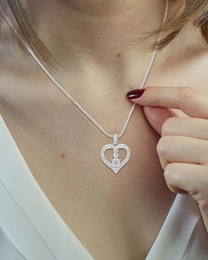 TRYNDI Birthstone Necklace for Women - Infinity 12 Months Birthstone Necklace, Christmas Gifts for Wife, Daughter, Girlfriend, Mom - Mother’s Day, Valentine’s, Anniversary, Birthday Gift for Her