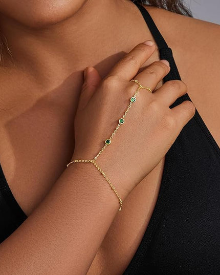 Gold Bracelets Set for Women Stack, Dainty Thick Bracelets Stack for Women Trendy, Simple Thin Gold Plated Cuff Stackable Bracelets With Beaded Cuban Paperclip Snake Rope Bangle Hand Chain Jewelry Gifts for Women Non Tainish