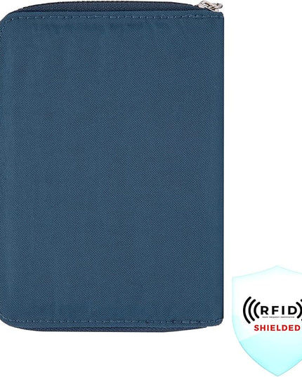 Travelon RFID Blocking Passport Zip Wallet