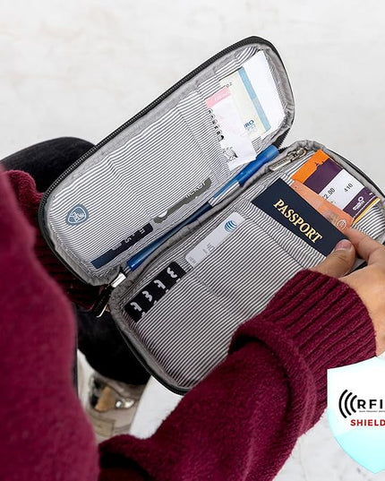 Travelon RFID Blocking Family Passport Wallet
