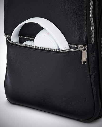 Samsonite Classic Leather Slim Backpack