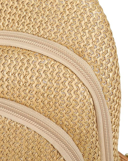 INICAT Faux Straw Crossbody Bags Beach Gifts Valentines Day Her Cruise Ship Essentials Women Summer Small Sling Purses