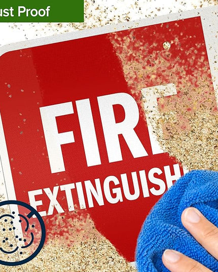 Fire Extinguisher Graphic Sign, 12x18 Inches, 3M EGP Reflective .063 Aluminum, Fade Resistant, Made in USA by My Sign Center