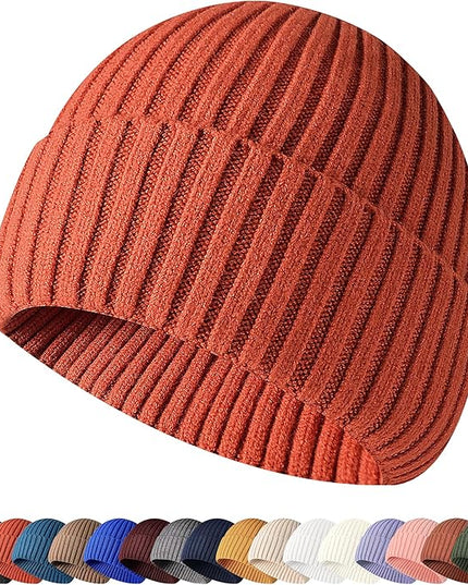 HiRui Knit Beanie for Men Women Kids, Winter Hats Warm Classic Daily Skull Caps