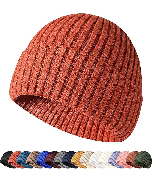 HiRui Knit Beanie for Men Women Kids, Winter Hats Warm Classic Daily Skull Caps