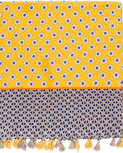 MELIFLUOS DESIGNED IN SPAIN Scarf for Women Lightweight Paisley Fashion for Summer Fall Scarves Shawl Wrap