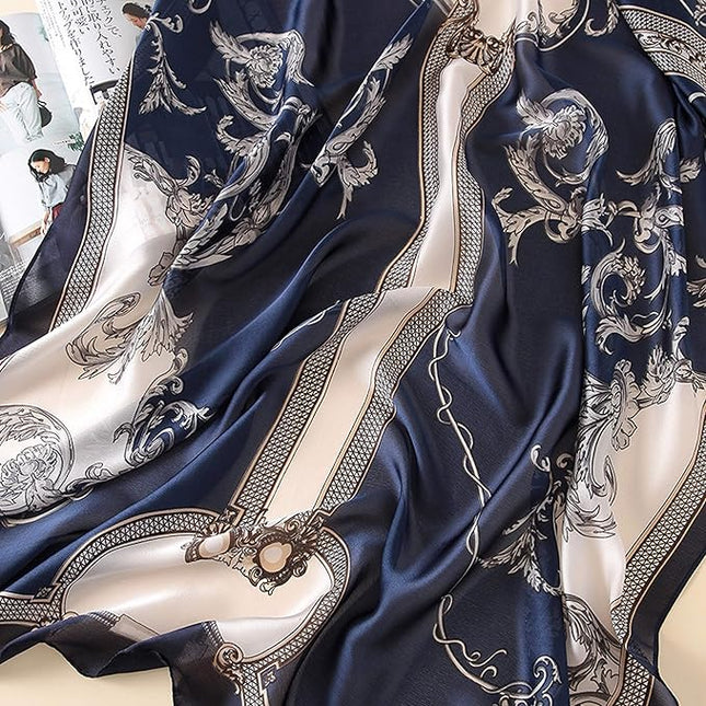 Silk Scarf Mulberry Silk Fashion Scarves Long Lightweight Shawl Wrap …