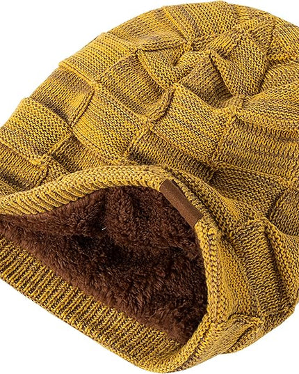 REDESS Beanie Hat for Men and Women Winter Warm Hats Knit Slouchy Thick Skull Cap
