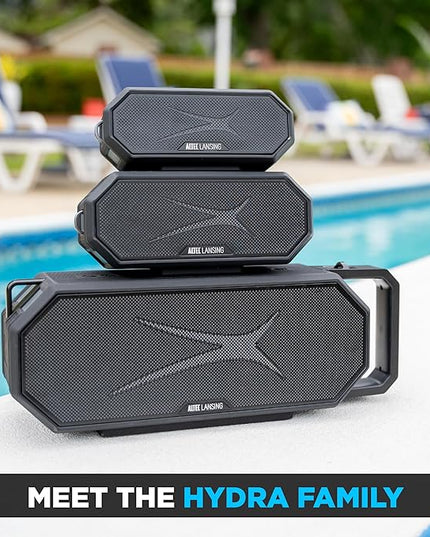 Altec Lansing - Portable Bluetooth Speaker HYDRABLAST 2.0, Waterproof IP67, 20W Output Power, Magnetic Bluetooth Speaker (Boston Red Sox)