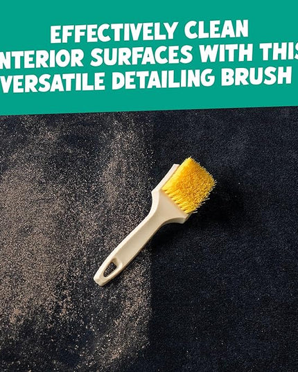 Chemical Guys Induro 7 Heavy Duty Interior Carpet&Upholstery Detailing Brush – Durable Bristles,Car Carpet Brush for Deep Cleaning Fabric,Mats&Seats,Ergonomic Grip for Comfort and Control,(Pack of 12)