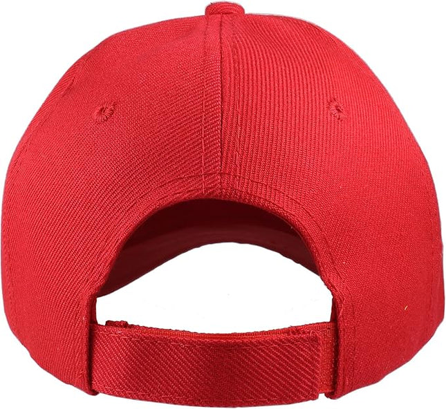 Gelante Adult Plain Baseball Cap Hat Classic Adjustable Size for All Seasons