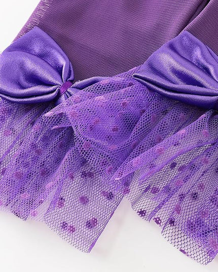 BABEYOND Lace Gloves for Women - Bow Short Prom Gloves Evening Elegant Accessories for Wedding Opera Party