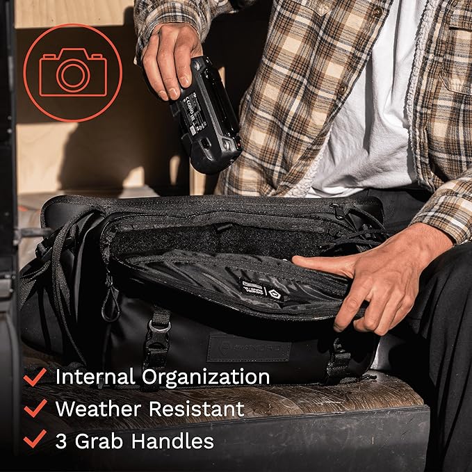 WANDRD ROGUE V1 9L Sling: Compact Camera Sling and Crossbody Bag with Fast Access, 3-Way Carry– Lightweight Everyday Bag Great for Travel, Photography, and Daily Use (Yuma Tan)