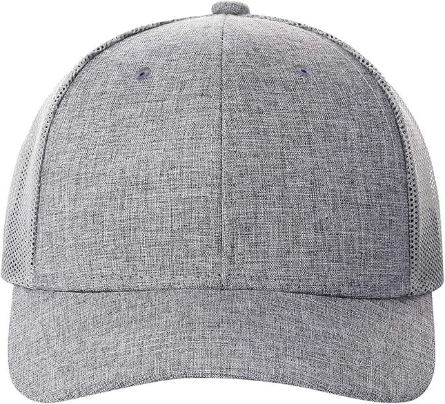 TSSGBL M, L, XL, XXL Snapback Trucker Hats Baseball Caps Adjustable Blank Mesh Back Ball Caps for Men Women