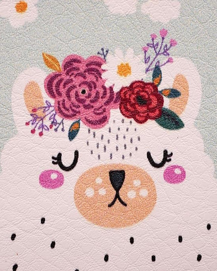 Passport Cover for Kids, Women and Men, Cute Travel Passport Holder (Doodle Lama)