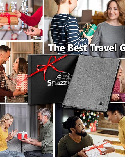 2 Passport Holder - Travel Essentials, RFID Blocking Wallet Credit Card Organiser, Plain Accessories Slim Cover For Men & Women | Travel Essentials, RFID Blocking, Wallet, Accessories, Slim Cover