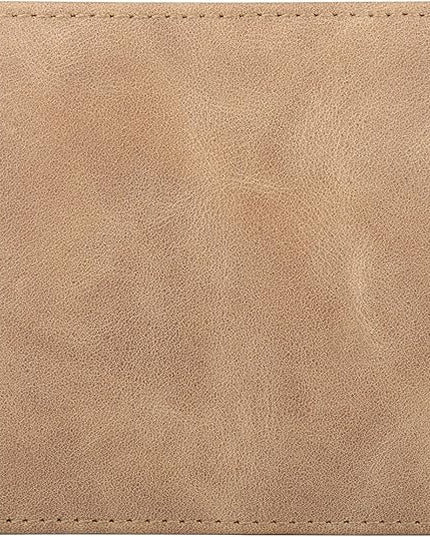 Wallet for Men-Genuine Leather RFID Blocking Bifold Stylish Wallet With 2 ID Window
