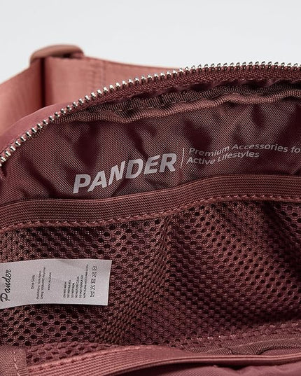 Pander Everywhere Belt Bag for Women, Fashion Waist Packs, Crossbody Bags with Adjustable Strap (Mauve).