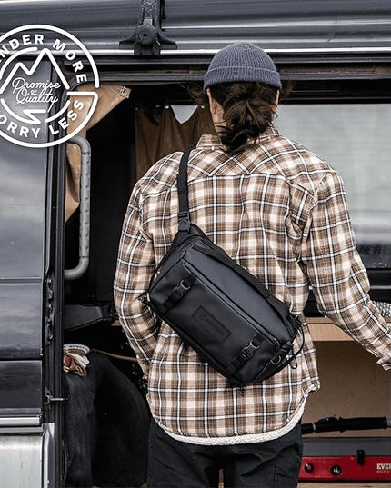 WANDRD ROGUE V1 9L Sling: Compact Camera Sling and Crossbody Bag with Fast Access, 3-Way Carry– Lightweight Everyday Bag Great for Travel, Photography, and Daily Use (Yuma Tan)