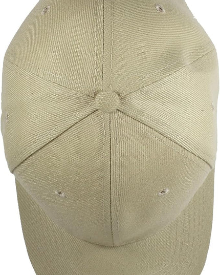 Gelante Plain Blank Baseball Caps Adjustable Back Strap Wholesale LOT 12 PC'S