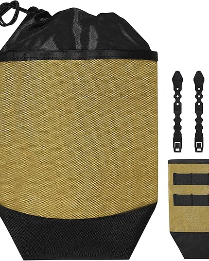 Dump Pouch,Rigid Mag Dump Pouches,Versatile Nylon Molle Pouches with 4PCS Malice Clips, Use for Magazine/Ammo Storage,Hunting, Hiking