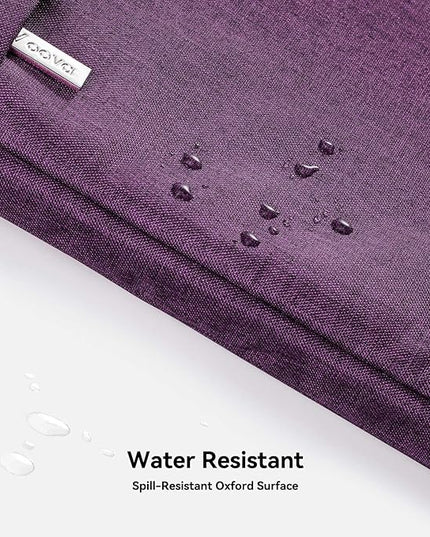 Voova Laptop Bag 15.6 Inch, Waterproof Computer Sleeve Carrying Case with Shoulder Straps & Handle Compatible with Macbook Air 15 M2/M3/M4, MacBook Pro 15/16, 15-16 Inch Hp Dell Lenovo, Dark Purple