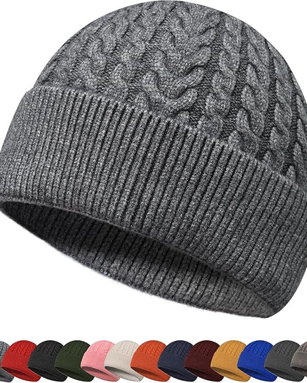 HiRui Knit Beanie Hats for Men Women Winter Hats Skull Caps Warm Classic Slouchy