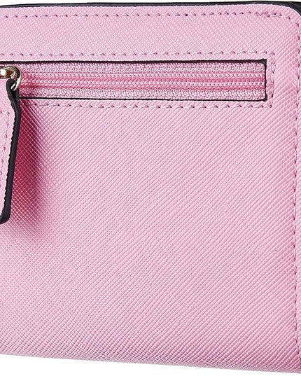 Toughergun Women’s Small Slim Leather Wallet with RFID Protection, Compact Bifold Mini Purse with Clear ID Window