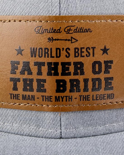 VIOZOFA Men's Hat Gifts - Men Cap Gifts for Christmas Father's Day Birthday Trucker Hat Leather Pattern Baseball Cap