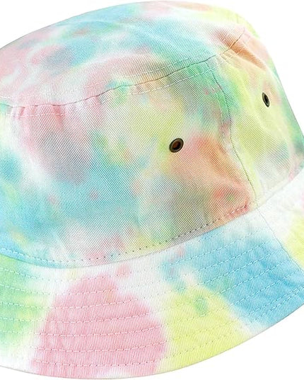 The Hat Depot Bucket Hat - Unisex 100% Cotton & Denim UPF 50 Packable Summer Travel Beach Sun Hat