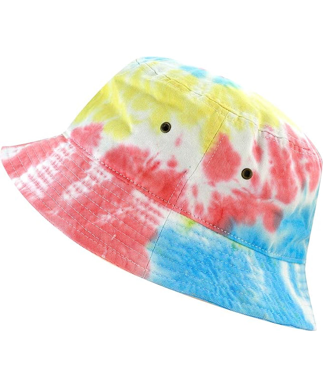 The Hat Depot Bucket Hat - Unisex 100% Cotton & Denim UPF 50 Packable Summer Travel Beach Sun Hat