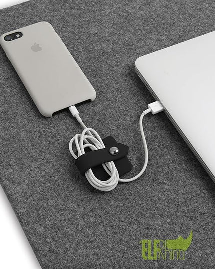 Cord Organizer Earbuds Holder Earphone Wrap Earphones Organizer Headset Headphone Earphone Wrap Winder Cord Manager Cable Winder Set of 2
