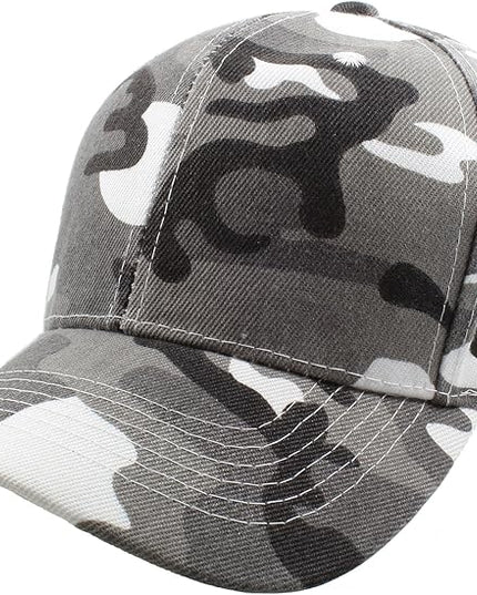 Gelante Adult Plain Baseball Cap Hat Classic Adjustable Size for All Seasons
