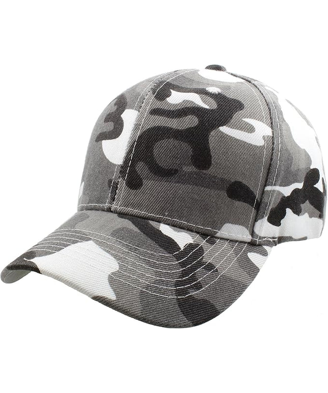 Gelante Adult Plain Baseball Cap Hat Classic Adjustable Size for All Seasons