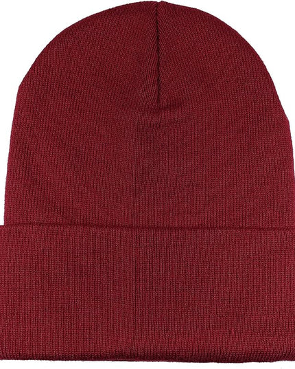 Gelante Unisex Beanie Cap Knitted Warm Solid Color