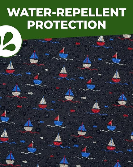 ECO CHIC Foldable Reusable Grocery Bags - Lightweight, Recycled & Reusable Shopping Bag - Waterproof Packable Tote