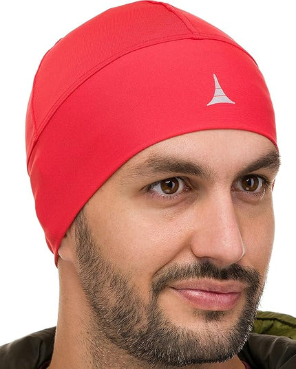 Helmet Liner Sweat Wicking Skull Cap Beanie. Ultimate Performance Moisture Wicking. Fits Under Helmets