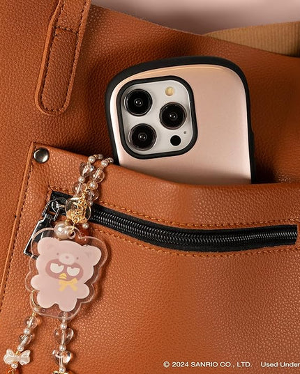 iFace Hello Kitty and Friends Beaded Wristlet Universal Charm Strap [Latte Bear Series] – Cute Wrist Strap for Cell Phone Camera Keys AirPods