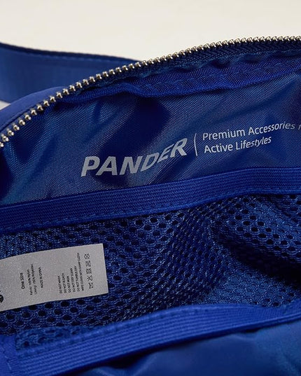 Pander Unisex Belt Bag Fanny Pack for Women with Adjustable Strap, Small Waist Pouch for Workout Running Traveling Hiking