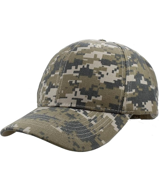 Gelante Adult Plain Baseball Cap Hat Classic Adjustable Size for All Seasons