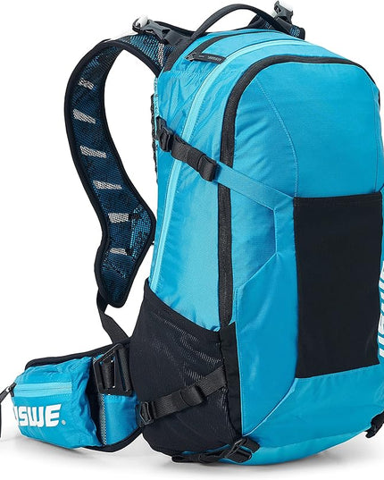 USWE Shred 25L Backpack, a High End Daypack for MTB, E-MTB, Mountain Bike, Blue