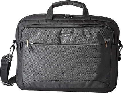 Amazon Basics Laptop Carrying Case Shoulder Strap, 10-pack, 15.6 inch, Black