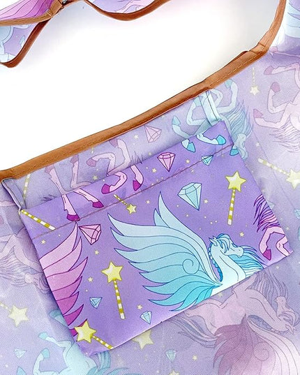 allydrew Large Foldable Tote Nylon Reusable Grocery Bags