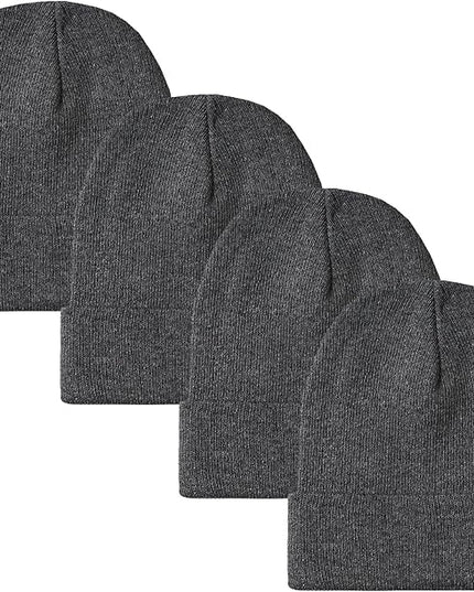 Unisex Winter Beanie – Warm Knit Hat for Men & Women, Soft Stretchy Cold Weather Cap for Outdoor, Running & Hiking