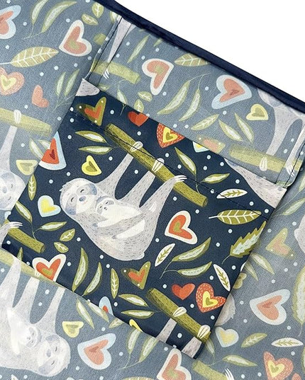 allydrew Large Foldable Tote Nylon Reusable Grocery Bags