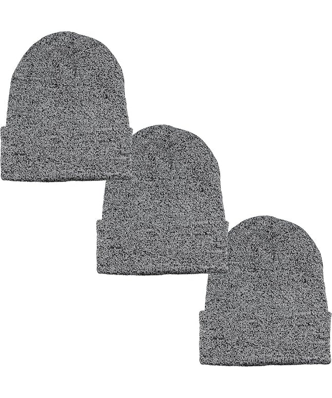 Gelante Unisex Beanie Cap Knitted Warm Solid Color